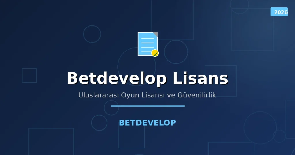Betdevelop Lisans
